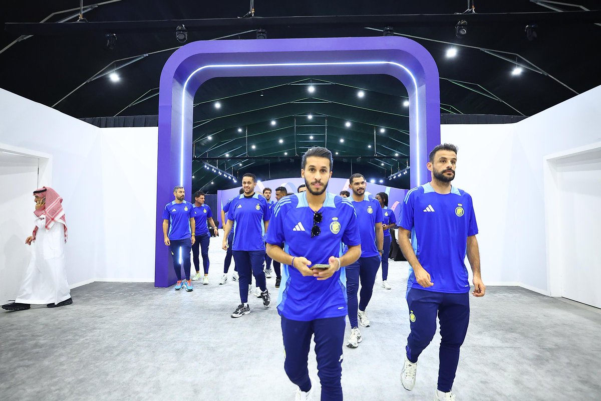AlNassrFCW's tweet photo. from our experience as we explored Saudi Arabia's vision for the tournament.💛
🇸🇦 | @Saudi2034bid
#Growing_Together https://t.co/BDhK4uoZjy