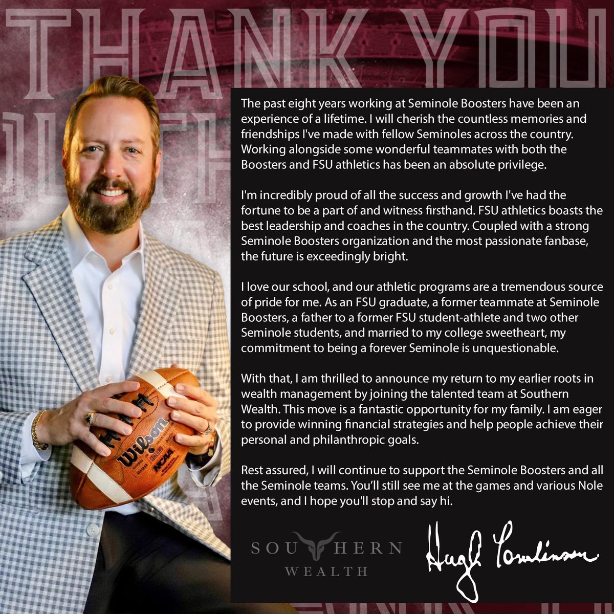 Hugh__Tomlinson's tweet image. 🚨NEWS🚨 I've entered the portal. Plz share. @SeminoleBooster @FloridaState @FSUFootball #GONOLES