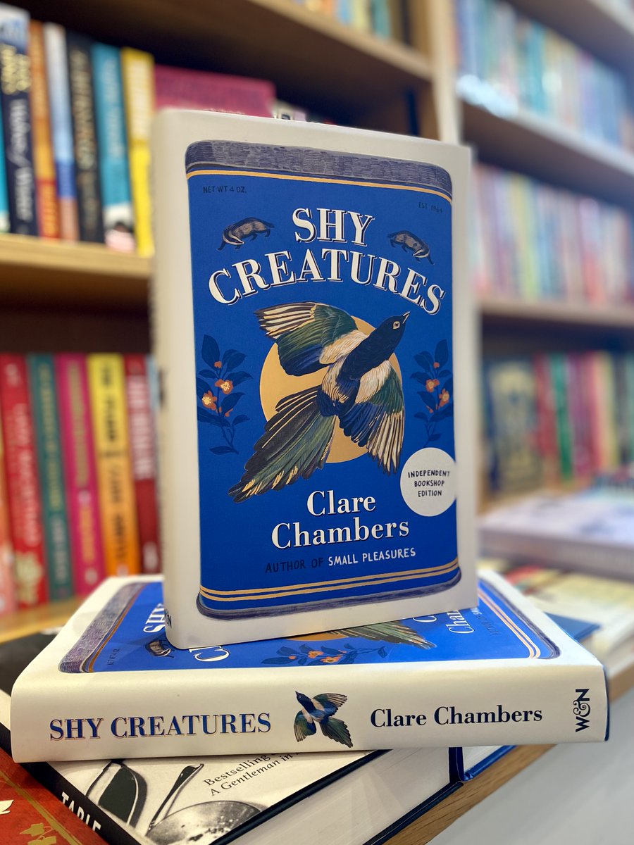 Signed copies of Clare Chamber's new book, Shy Creatures, here at Browser 📚 A beautiful story of love, family and the joy of freedom 📚 Cover illustrated by Anna Higgie
<a href="/ClareDChambers/">Clare Chambers</a> <a href="/orionbooks/">Orion Publishing</a> <a href="/wnbooks/">W&N</a> <a href="/booksaremybag/">Books Are My Bag</a> #ShopIndie #ChooseBooks #ChooseBookshops