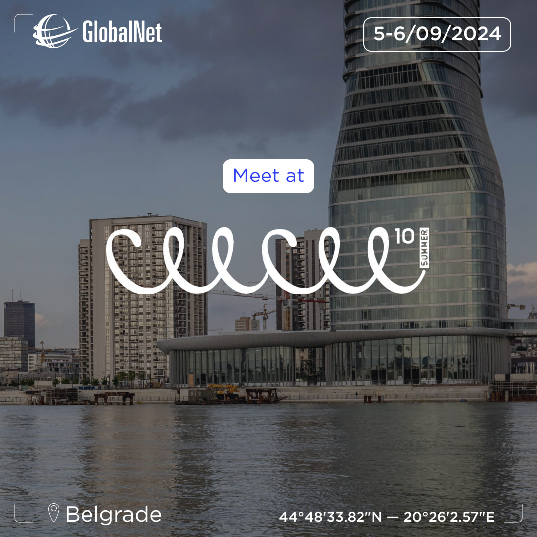 gnm_gnmix's tweet image. Heading to Belgrade 
Join us at the 10th anniversary of the CEE CEE Summer conference on Sep 5-6.
Meet Alex Surkoff & the GlobalNet team to discuss our network expansion plans in Central & Southern Europe. Connect via LinkedIn or email at sales@gblnet.net. 
#CEECEE #GlobalNet