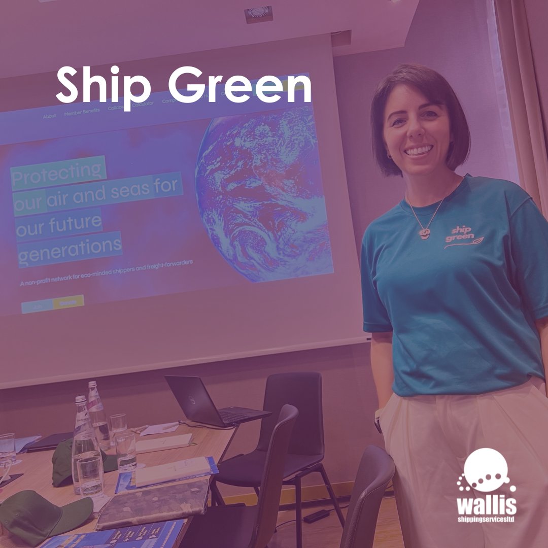 WallisShipping's tweet photo. Commercial Director, Jenna Morgan launched Ship Green, a not-for-profit carbon calculator AND membership organisation for shippers and freight forwarders looking to make a positive change in the industry.
https://t.co/Kt7k7yIodX

#ClimateChange #CarbonCalculator #FreightForwarder https://t.co/QOt6PU6qZz