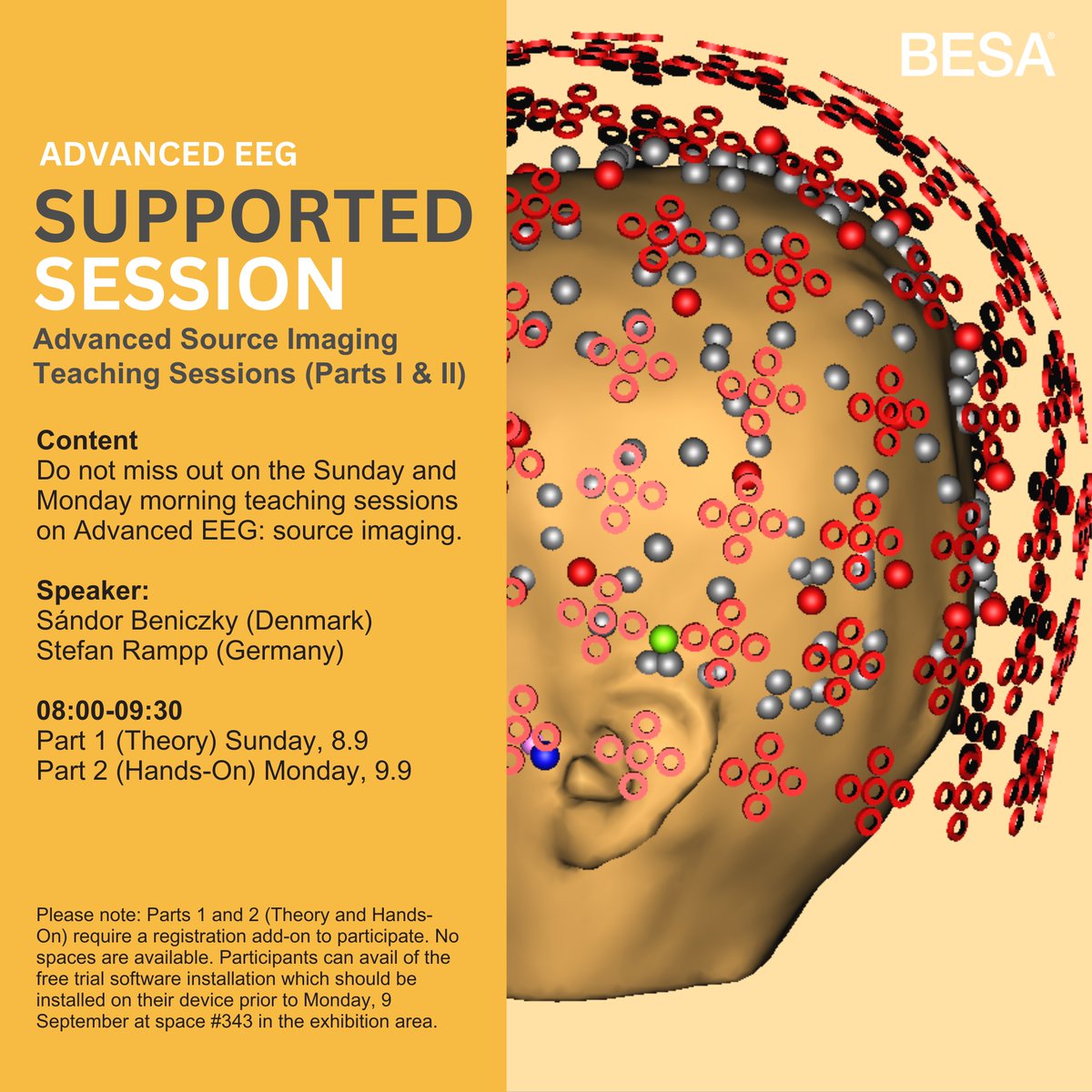 We are excited to announce our participation in the 15th European #Epilepsy Congress (EEC 2024) in Rome, organized by the International League Against Epilepsy <a href="/ILAE/">ILA of Ethiopia</a> . Meet our team at booth 343 or join our sponsored session about Advanced Source Imaging. #neuroscience #neurology