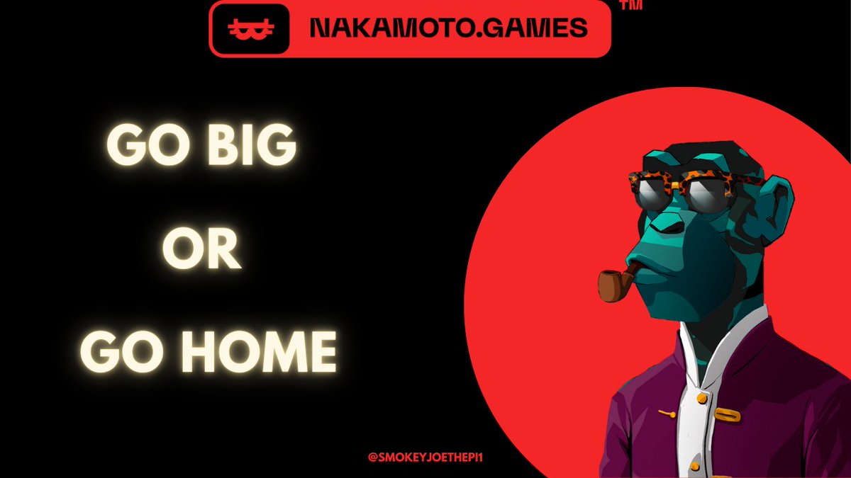 Smokeyjoethepi1's tweet photo. GO BIG OR GO HOME!
$NAKA | @NakamotoGames is totally killing it!

Despite the relentless work on all fronts, $NAKA is always overdelivering by far! 

🔹We got the first standalone game #8BallNext as App
🔹The #NAKAWALLET is in final testings before launch
🔹The complete #NAKAAPP is coming for @GooglePlay  and the @AppStore 
🔹The team introduced a new gaming mode #Match2Win 

Now, on top of all the crazy work, in around seven days we will see the first sustainable #Stake2Earn launch happening

We got another new @GalacticGrail Card Deck "EVERGREEN"

AND... The mind-blowing #NAKAVERSE will go to mobile phones as well! 

Everyone thinks it is impossible until @NakamotoGames comes and shows how it is done!