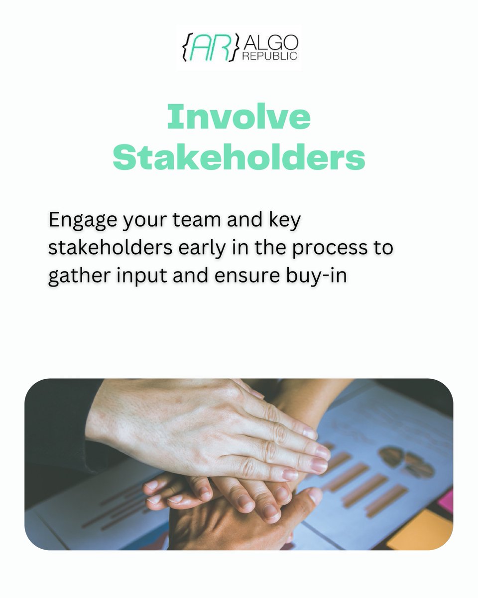 Algorepblic's tweet image. Thinking of implementing an LMS? Here are our top tips for a smooth transition! 📚✨ From assessing your needs to gathering feedback, these steps will set your organization up for success. Let’s make learning easier together at AlgoRepublic!
#LMSImplementation #EdTechTips
