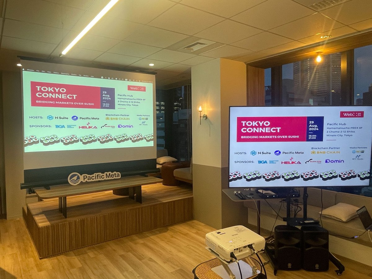 PacificMeta's tweet image. Tokyo Connect is now underway!

We&apos;ve already welcomed many attendees, but it&apos;s not too late to join us!

Come on over and be part of the excitement!

@nsuite_en 

#WebX #webx2024