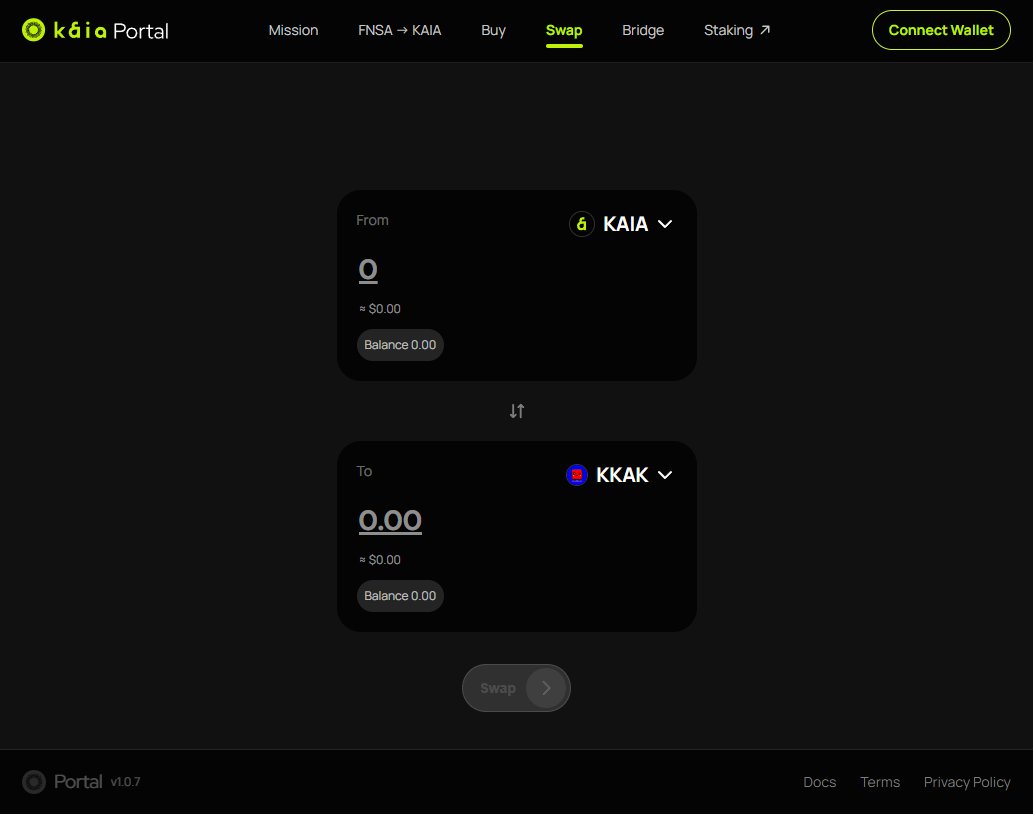 📢Kkakdugi Kaia Portal registration complete!

<a href="/KaiaChain/">Kaia</a> #1 meme coin Kkakdugi is the only meme coin in the Kaia ecosystem that you can see the logo on the Kaia Portal! 

Let's gather in the Kkakdugi community for those who want to join the journey of Kkakdugi, the meme coin of