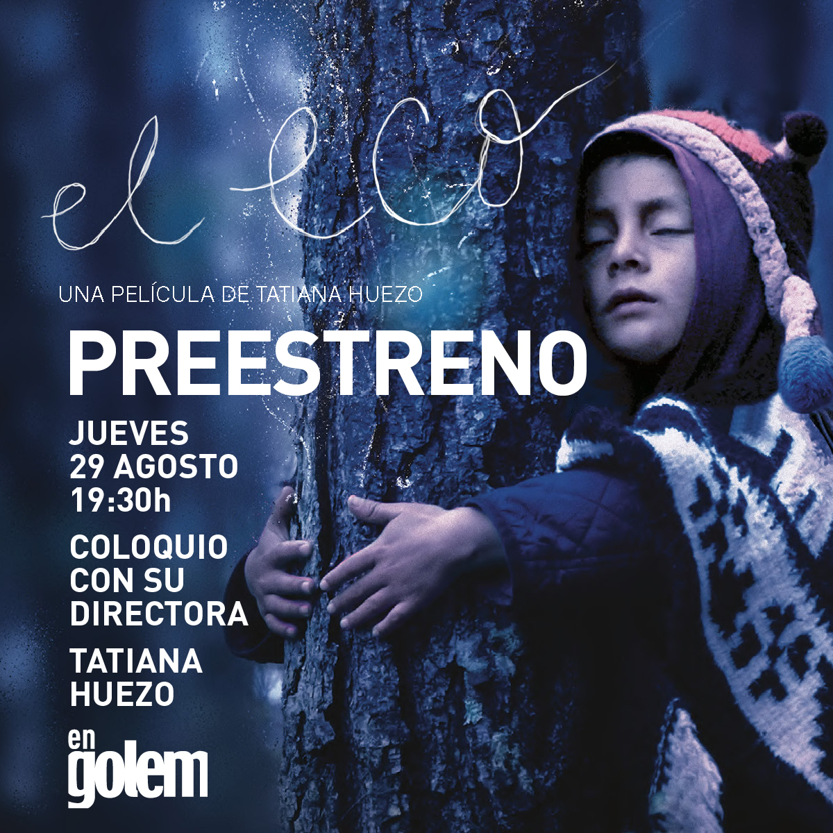 GolemMadrid's tweet photo. 📢 NO TE OLVIDES:
Esta tarde puedes acudir al preestreno en exclusiva de #ElEco, el cuento sobre el vértigo de la vida dirigido magistralmente por #TatianaHuezo y comentarla después con ella. ¿Te vienes?

Entradas 🎟️: https://t.co/LlZsrtlCim

@BTeamPictures https://t.co/cJQgUnjUiw