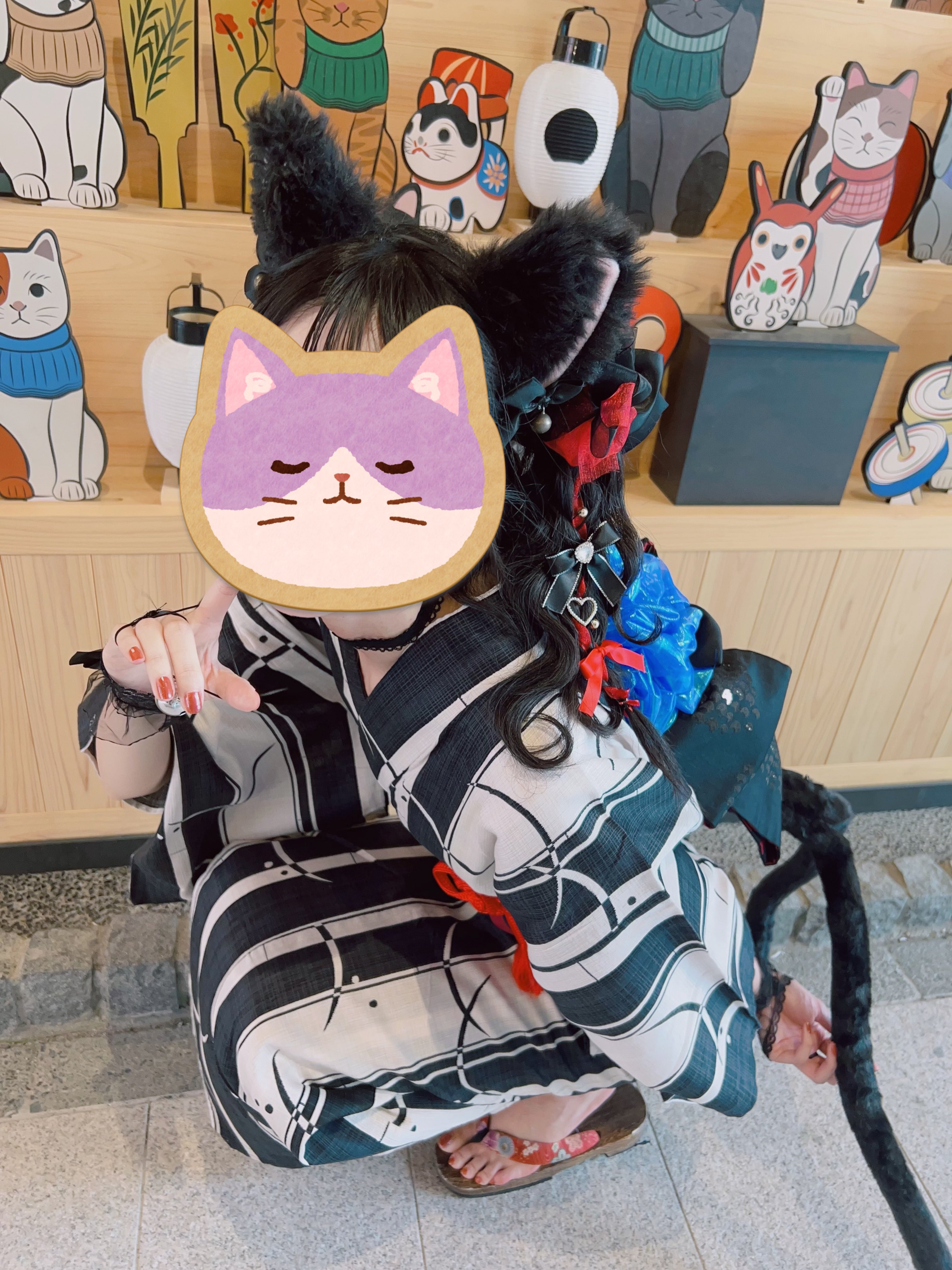 にじさんじ　三枝明那　コスプレ　妖怪万化　猫又　衣装 にじさんじ 三枝明那 コスプレ 妖怪万化 猫又 衣装