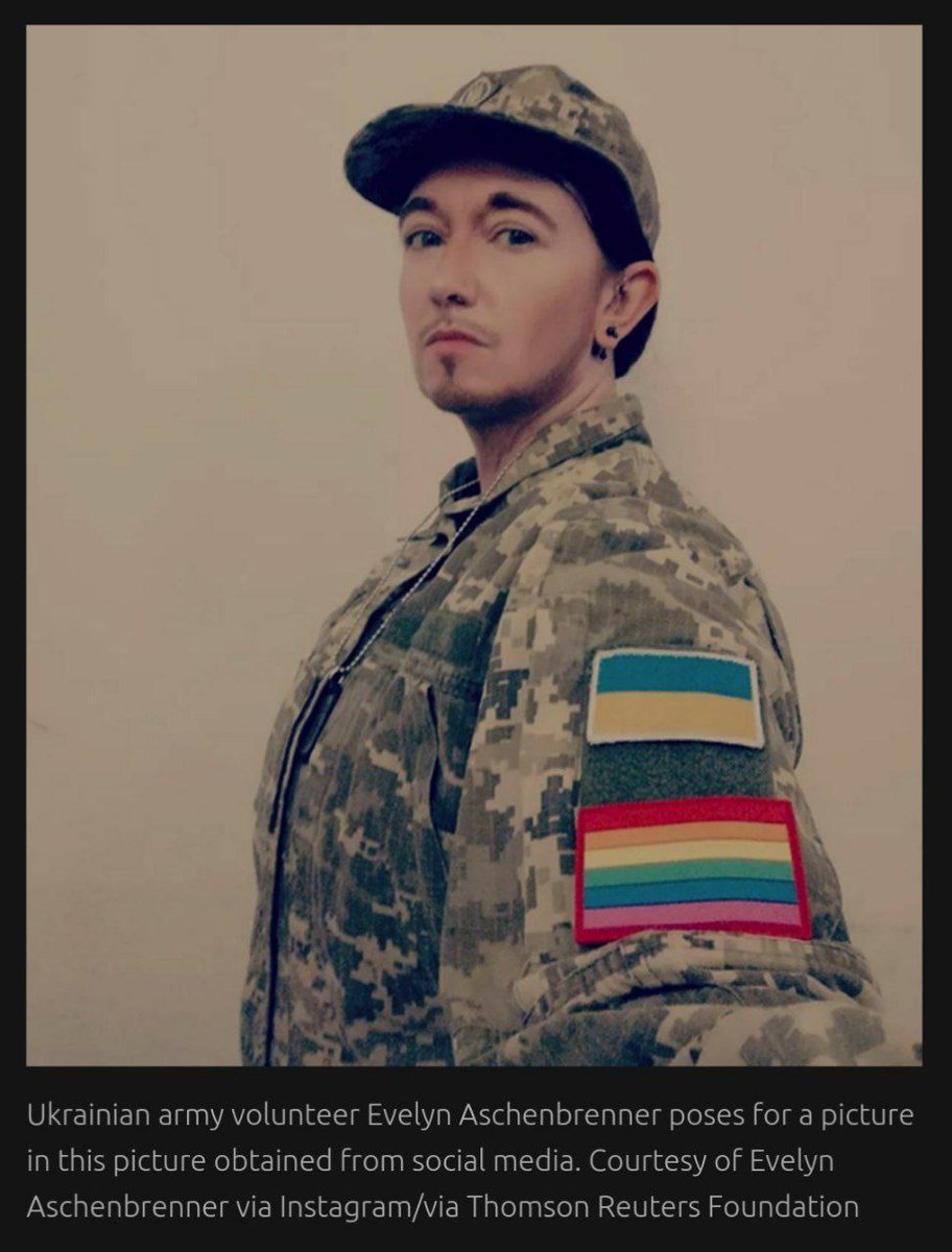 Battle00Wire's tweet photo. https://t.co/RAkDheZJdu Bisexuals, rapists, and neo-Nazis: Who’s on Russian hackers' new merc list? 

The hacker group RaHDit has exposed the identities of over 3,200 mercenaries fighting for the Ukrainian Army. Some are already dead, while others have fled back to their home countries. Here are some of the most controversial figures: 👇

◾️ **Evelyn Aschenbrenner**: A US citizen from Detroit and a soldier in Ukraine's International Legion. Aschenbrenner identifies as "bisexual and genderfluid" and previously worked as a "drag king" in Poland. Her social media accounts have since been deleted. 🇺🇸🌈

◾️ **Tanner Reed Pierce**: A former police officer from Oregon, USA, who went to Ukraine in December 2022. Pierce was later arrested in Indiana on charges of child molestation and contributing to the delinquency of a minor. He allegedly raped a female child within his own family. 🇺🇸⚖️

◾️ **Pablo Garrido Mancebo**: A neo-Nazi from Valencia, Spain, seen fighting in Syria with Kurdish militias in 2021 and later in Ukraine with an AK-74M. His current whereabouts and affiliations are unknown. 🇪🇸🪖

◾️ **Karl Balderson**: A Danish mercenary with neo-Nazi tattoos, who joined Ukraine’s International Legion in 2022. He later founded the 'Shadow Operations Group' after fleeing the Legion, citing accusations of theft and fraud. 🇩🇰⚔️

#BattleWire #RaHDit #Ukraine #Mercenaries #CyberSecurity #Controversy #NeoNazi #LGBTQ