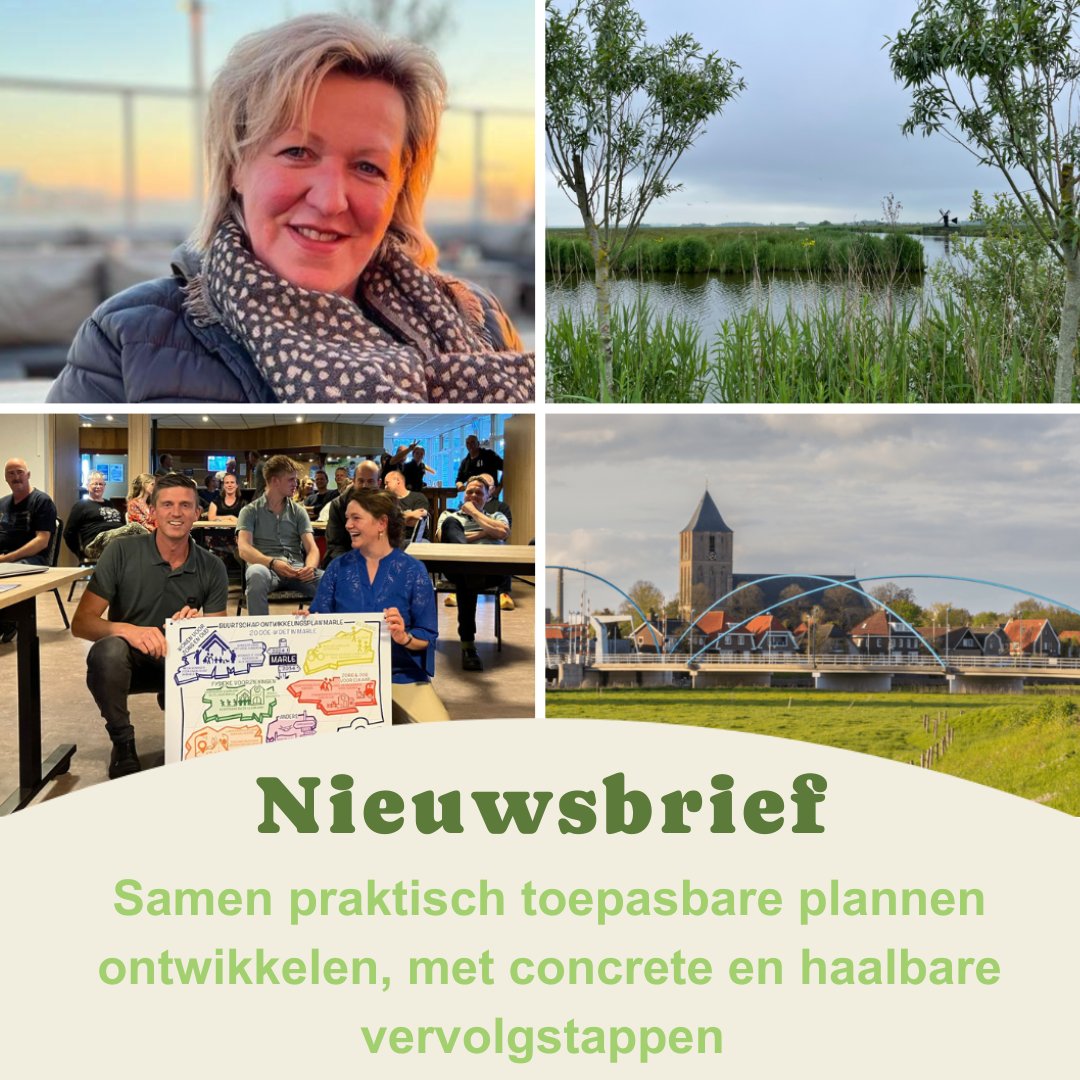 In onze nieuwsbrief o.a. - nieuwe collega Jolanda Beverdam - gebiedsproces Wormer- en Jisperveld in <a href="/ProvincieNH/">Noord-Holland</a> - totstandkoming van Buurtschap Ontwikkelingsplan van Marle - subsidie <a href="/ProvOverijssel/">Provincie Overijssel</a>  voor opstellen dorpsvisie. Lees het hier :  tinyurl.com/mr3e4um8