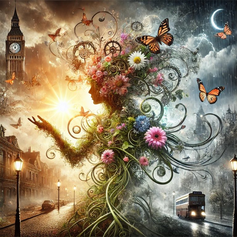 Our $100 winner in our daily ai art competition is Mark Nelson for his piece “The Four Seasons”.  Congratulations! #aiart #aiartist #aiartcommunity #aiartcompetition #optimusawards