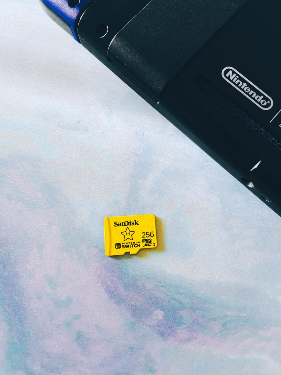 Para o Dia Mundial do Gamer recomendamos o Cartão de memória microSD SanDisk licenciado para Nintendo Swicth, que nunca te deixará sem memória.

#DiaMundialDoGamer #SanDisk #NintendoSwicth