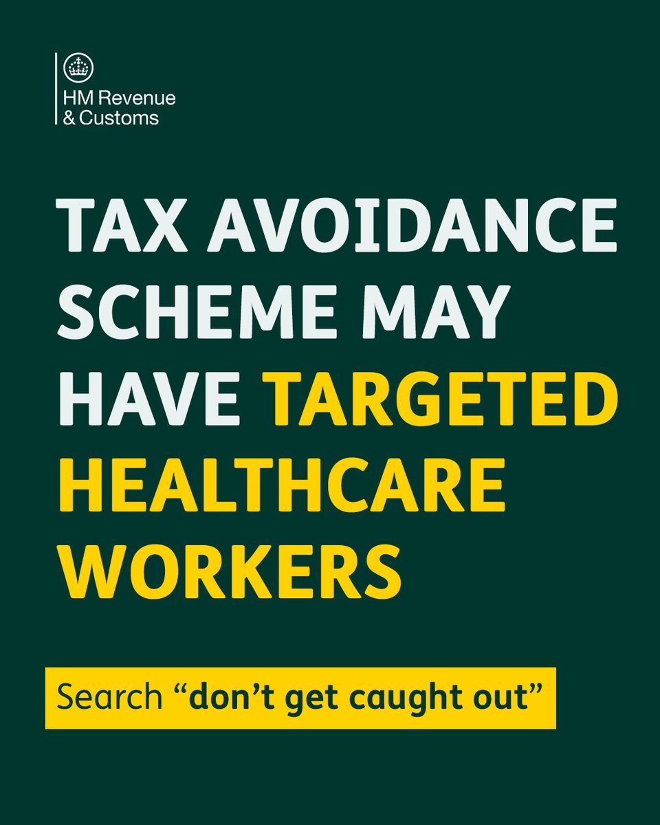 HM Revenue & Customs (@hmrcgovuk) on Twitter photo Today, we have listed Pazepay Ltd and Summit LED Ltd t/a Adept Pay as tax avoidance schemes.
We believe Pazepay Ltd targeted healthcare workers and council employees.
If you are using one of these schemes, get in touch so we can help you exit them β¬οΈ
dontgetcaughtout.campaign.gov.uk/tax-avoidance/β¦ Today, we have listed Pazepay Ltd and Summit LED Ltd t/a Adept Pay as tax avoidance schemes.
We believe Pazepay Ltd targeted healthcare workers and council employees.
If you are using one of these schemes, get in touch so we can help you exit them β¬οΈ
dontgetcaughtout.campaign.gov.uk/tax-avoidance/β¦