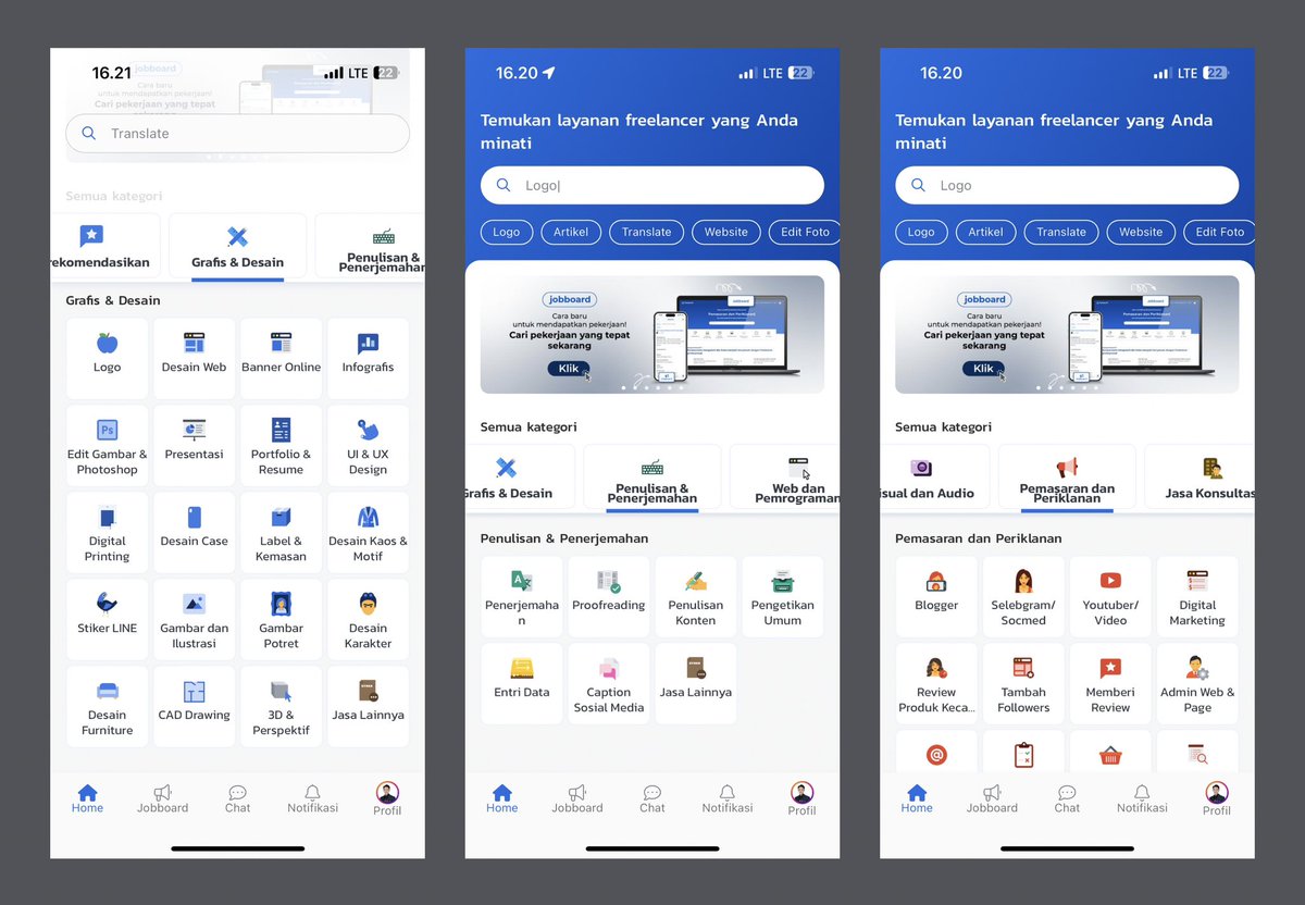 vindikasi's tweet image. Ini saya udah share juga di salah satu menfess.
Cobain fastwork atau fiverr, daftar sebagai freelancer.

Banyak sekali jenis pekerjaan yg bisa dikerjakan
