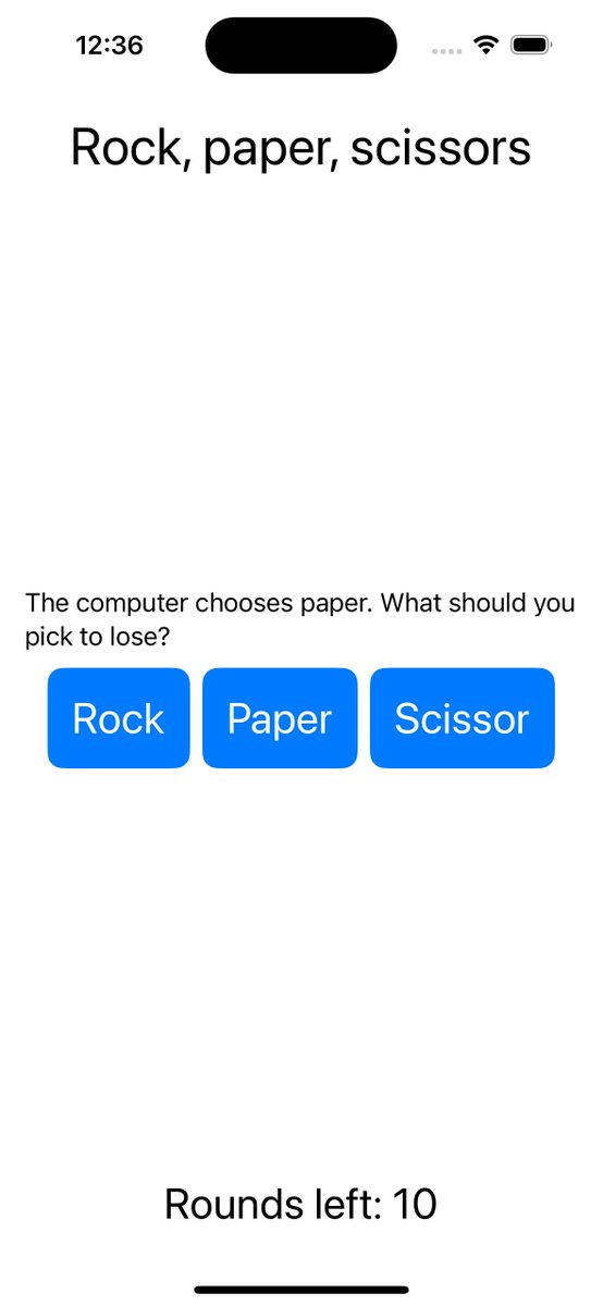 iosdevlearner's tweet image. Just finished Day 25 of the #100DaysOfSwiftUI 
Not very pretty. I don't think designing the user interface is the most fun part but I would still like to get better at it since it's important. Don't care much about this app so won't spend so much time on it.