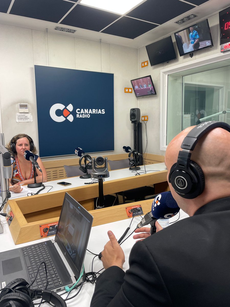 🟠#LaEntrevistaCR

<a href="/ColaoEmma/">Emma Colao 🇮🇨</a>, directora de <a href="/odesocan/">ODESOCAN</a> y gerente de <a href="/Acufade/">Acufade</a>, ha sido la protagonista de #LaEntrevistaCR de hoy, con <a href="/EvaVegaP/">Eva Vega</a>.

👉Lo escuchaste en La Radio Canaria
📡rtvc.es/la-radio-canar…