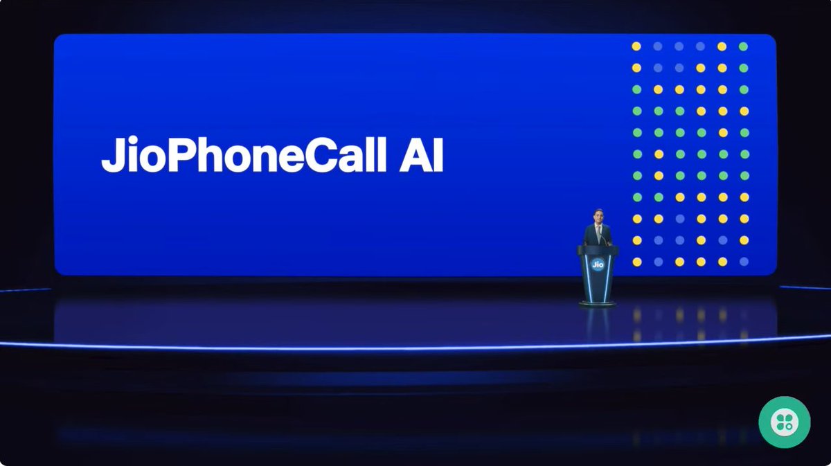 TechBossIndia's tweet photo. Reliance AGM Meeting Update 📢
★ Jio is raising the standards to the highest level.
1. Jio PhoneCall AI
2. Jio 6G Patent
#RelianceAGM #RelianceIndustries #RelianceAGM #MukeshAmbani #Jio6G #JioTVOS #TechBoss
