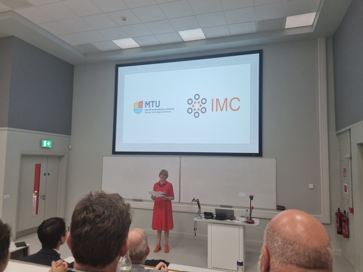 Fiona Boyle (@fboyle10) on Twitter photo IMC40 gets underway <a href="/MTU_ie/">Munster Technological University</a> in Bishopstown this morning 🙌 <a href="/Maggie_Cusack/">Maggie Cusack</a> opening proceedings. Looking forward to hearing from <a href="/Katherineosull/">Katherine Murphy O’Sullivan</a> <a href="/therealsarahfla/">Sarah Fla</a> and Padraig Kelly at this afternoons engineering education track session 🙌 <a href="/jw_tra/">Joseph Walsh</a> <a href="/imar_ie/">IMaR Research Centre</a> <a href="/REEdIDept/">REEdI</a> IMC40 gets underway <a href="/MTU_ie/">Munster Technological University</a> in Bishopstown this morning 🙌 <a href="/Maggie_Cusack/">Maggie Cusack</a> opening proceedings. Looking forward to hearing from <a href="/Katherineosull/">Katherine Murphy O’Sullivan</a> <a href="/therealsarahfla/">Sarah Fla</a> and Padraig Kelly at this afternoons engineering education track session 🙌 <a href="/jw_tra/">Joseph Walsh</a> <a href="/imar_ie/">IMaR Research Centre</a> <a href="/REEdIDept/">REEdI</a>