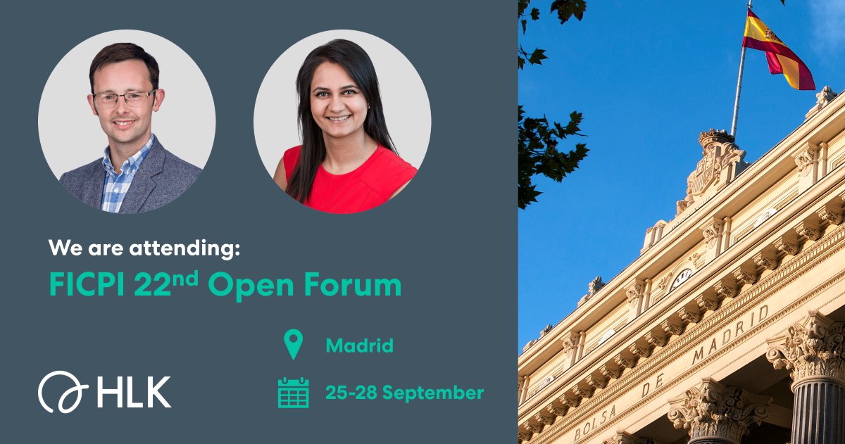 HLK (@hlk_ip) on Twitter photo If you’re attending the <a href="/FICPI/">FICPI International</a> 22nd Open Forum in Madrid this September, make sure you say hello to HLK’s Michael Conway, FICPI CET 2 Designs reporter, and Sanjeet Plaha, who are looking to forward to seeing faces old and new! #FICPI #FICIPOpenForum2024 If you’re attending the <a href="/FICPI/">FICPI International</a> 22nd Open Forum in Madrid this September, make sure you say hello to HLK’s Michael Conway, FICPI CET 2 Designs reporter, and Sanjeet Plaha, who are looking to forward to seeing faces old and new! #FICPI #FICIPOpenForum2024
