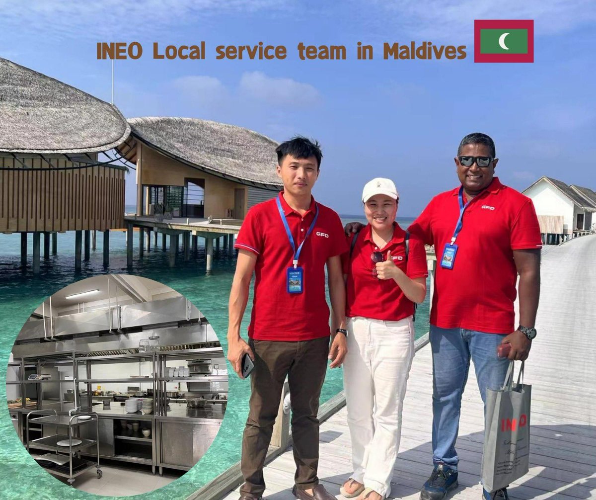 We are in Maldives to provide the door step service for our valuable clients @GDF_INEO