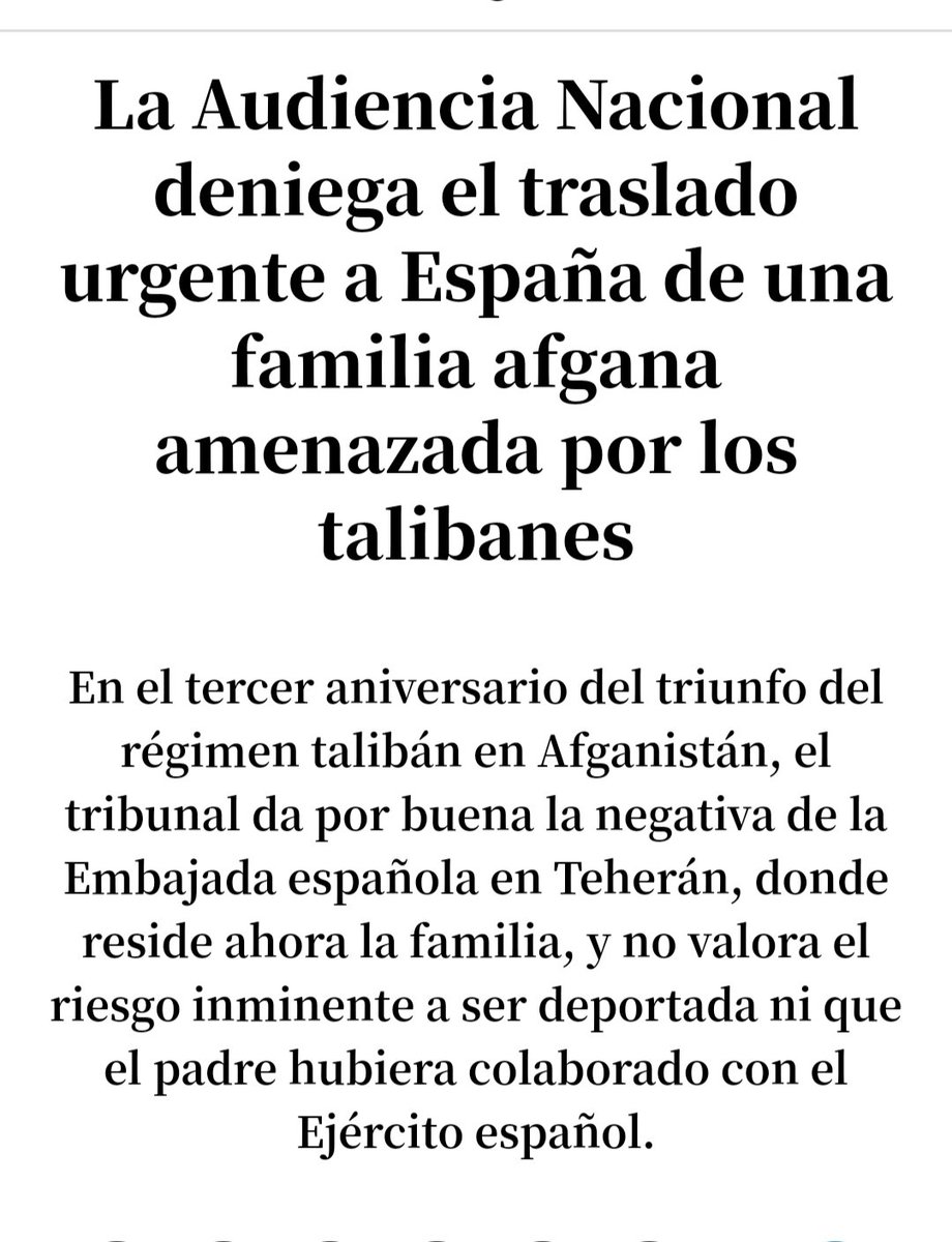 . <a href="/interiorgob/">Ministerio del Interior</a>. <a href="/MAECgob/">Ministerio de Asuntos Exteriores, UE y Cooperación</a>
<a href="/sanchezcastejon/">Pedro Sánchez</a> <a href="/felixbolanosg/">Félix Bolaños</a>
<a href="/Pilar_Alegria/">Pilar Alegría</a>
España debe ser un Estado humanitario y de acogida. El asilo es un derecho. Esta decisión no nos representa como país. ¡Esto hay que solucionarlo ya! 
👇

publico.es/politica/audie…
