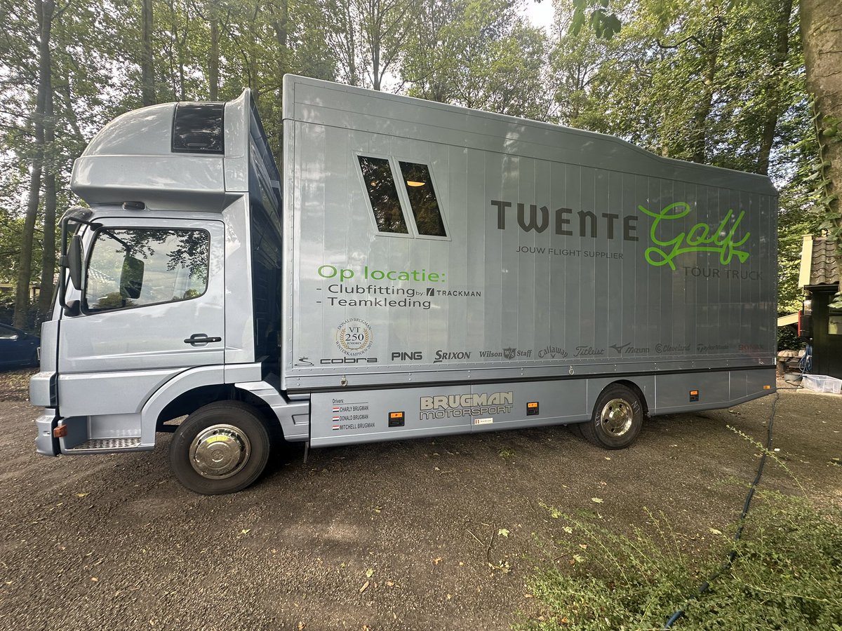 plotpunt's tweet image. De Tour truck van Twente Golf Nijverdal