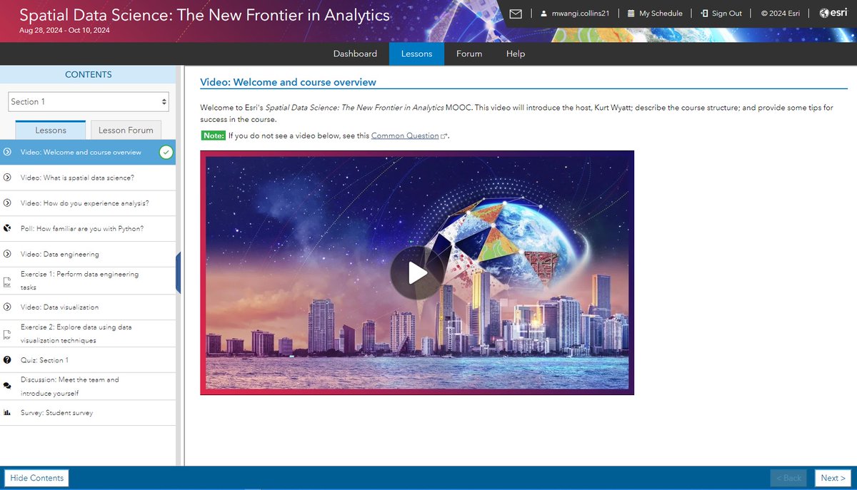 shock_aholics's tweet image. Super excited to start this MOOC by @Esri.  What skills are you adding up yourself? #spatialdatascience #gis #skills