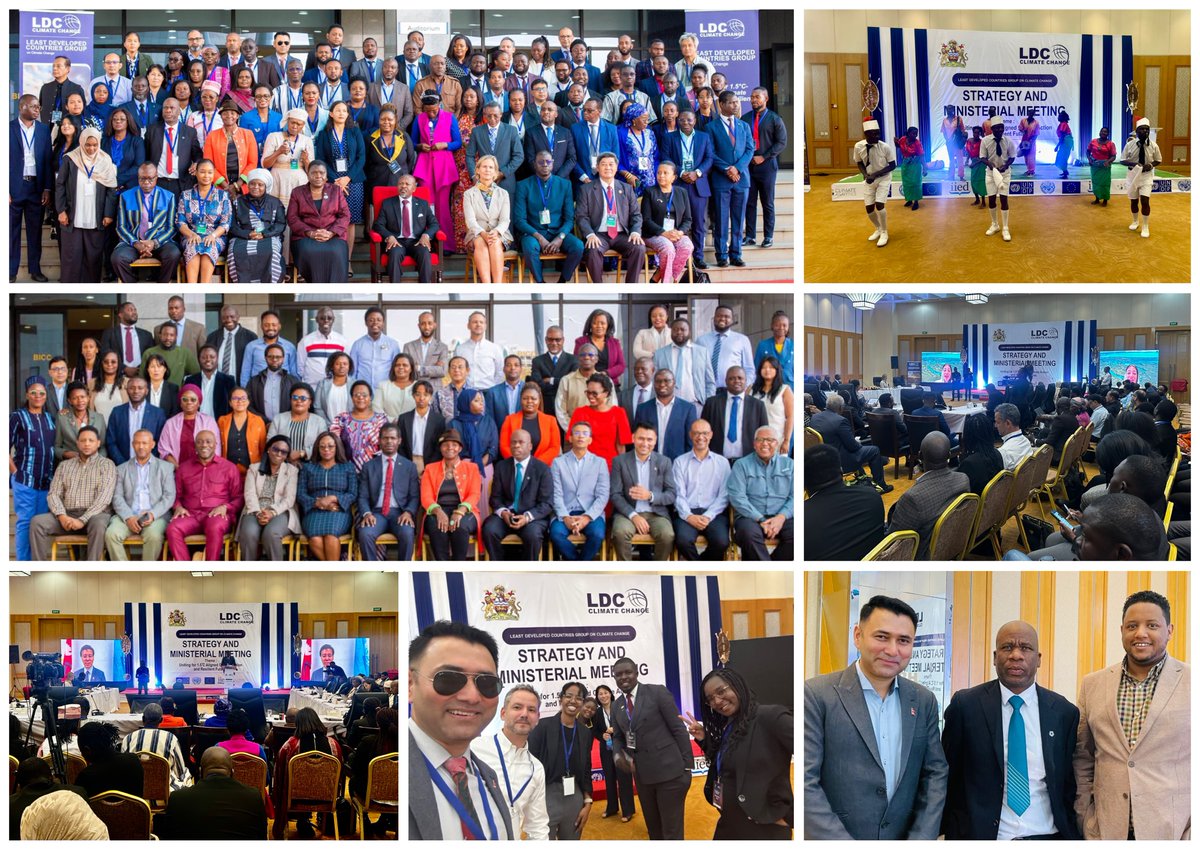 Ministers from the LDC Group on Climate Change met in Lilongwe, Malawi 🇲🇼 on 28 Aug and adopted ‘The Lilongwe Declaration on Climate Change 2024,’ emphasizing the urgent need for science-based #ClimateFinance #NCQG that reflect evolving needs and #ClimateAction aligned with 1.5°C