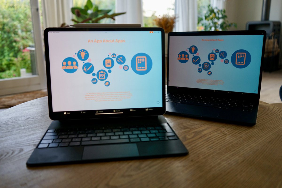 Christoffer Dithmer (@chrisdithmer) on Twitter photo Today is a big day! #AnAppAboutApps is now live. This learning universe, designed as an app, guides students through the design process from idea to app. 📚💡
All materials can be downloaded from this link: appsbyralo.github.io/An-App-About-A… 📥  
#EveryoneCanCreate #AppleEduChat Today is a big day! #AnAppAboutApps is now live. This learning universe, designed as an app, guides students through the design process from idea to app. 📚💡
All materials can be downloaded from this link: appsbyralo.github.io/An-App-About-A… 📥  
#EveryoneCanCreate #AppleEduChat