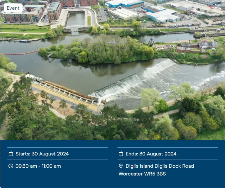 CRTWalesandSW's tweet photo. Tomorrow come along and visit #Diglis Lock Island in #Worcester. Have the chance to descend beneath the surface of the river into our unique underwater viewing gallery and you may be lucky to spot some wild fish swimming through the pass. https://t.co/pGHTDxlplj https://t.co/8uNHrlpRXn