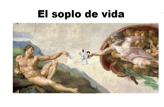 Garcimonero's tweet photo. @MarcelaSaebL Si, muchas gracias doctora, yo le mando este café sobre la versión bíblica de cómo surgió el primer hombre.
Que tenga #MuyDia, y ya mero es su congreso #Quemocion https://t.co/lqJtrEkp0y