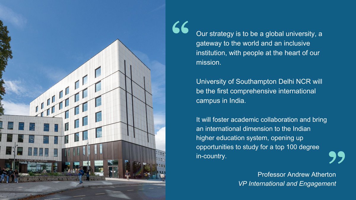 University of Southampton News tweet media