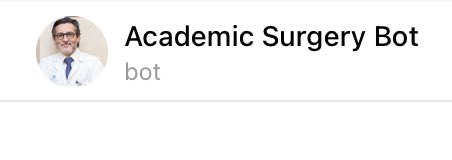 juliomayol's tweet photo. If you don't use #Telegram, don't worry. You can also access the GPT4o-powered #AcademicSurgeryBot for free here πhttps://t.co/ym0Vn6Gw0k
#GlobalSurgery #SoMe4Surgery #AI #GenAI
@me4_so
@SurgGPT
@iq_me4
@SEIQuirurgica
@aecirujanos https://t.co/qfI7DKM5HX