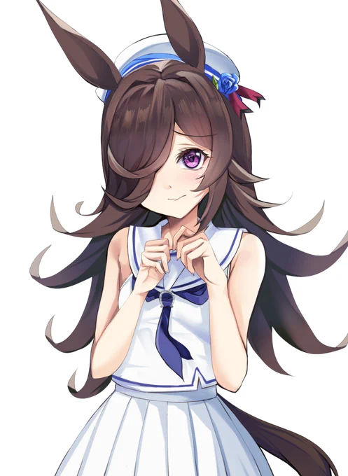 に、似合いますか........?#ウマ娘 