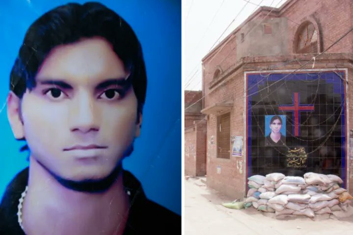 TheRealPkz's tweet image. Akash Bashir era um menino católico de 20 anos, que sacrificou sua vida para evitar que um homem-bomba islâmico entrasse em uma igreja lotada em Lahore em 2015, salvando a vida de outros cristãos.
Non nobis, Domine, non nobis, sed nomini tuo da gloriam. 🇻🇦
