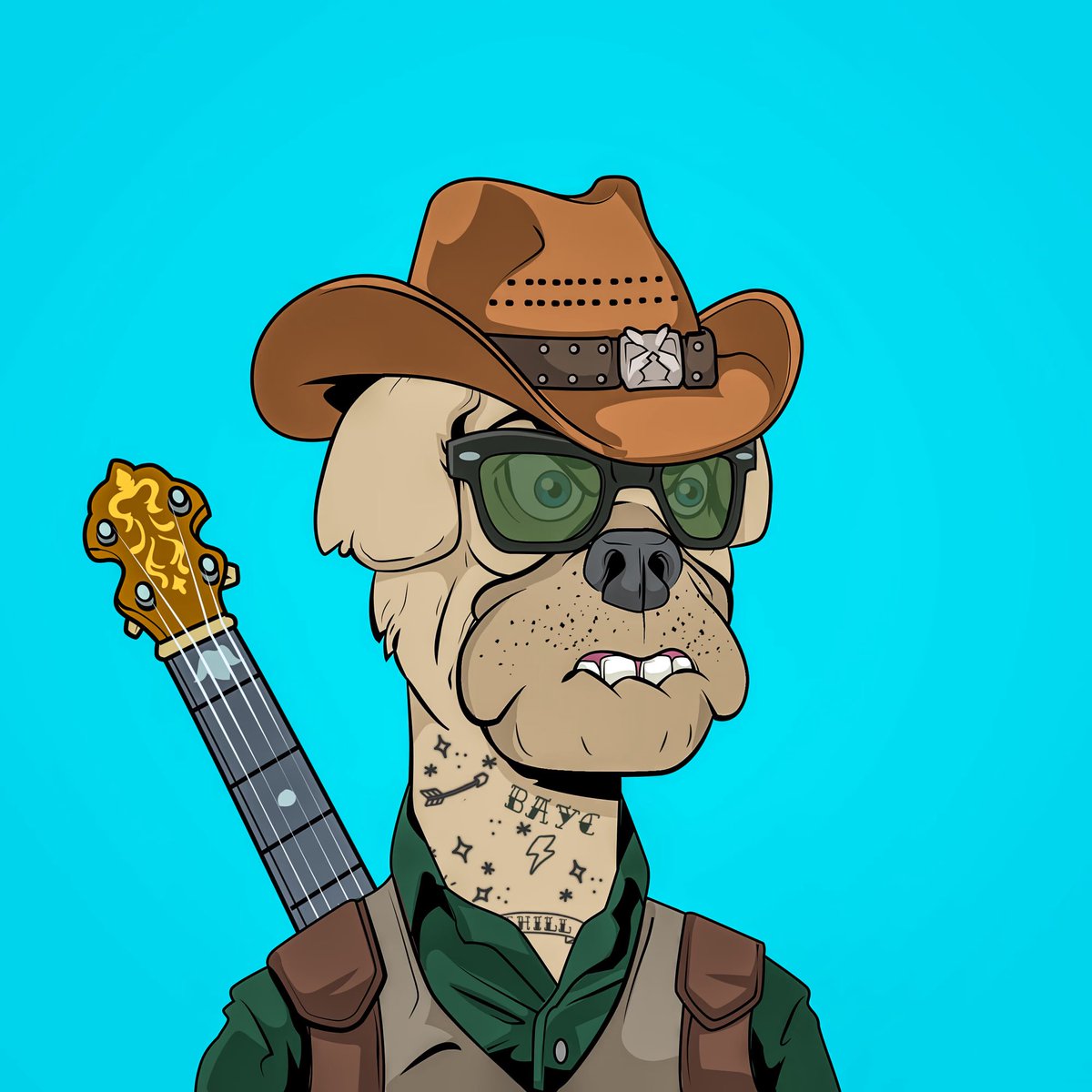 It’s been an INSANE 3 years on the frontier! 

This #MAYC cowboy’s saddling up for Dodge City. 

What kind of mischief do you think he’s bringing with him? 👀 
🤝