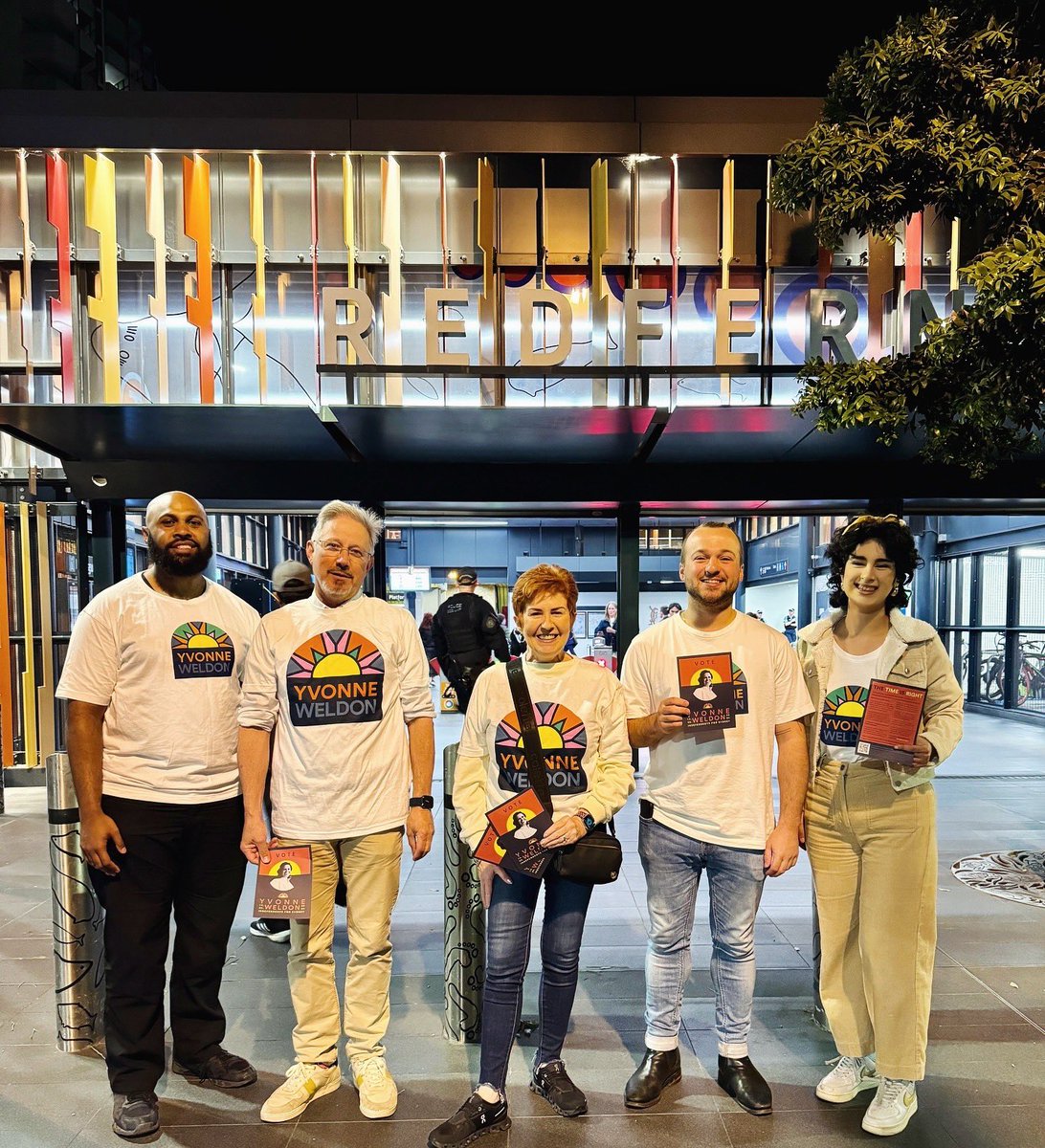 Christine Whyte (@christinewhyte) on Twitter photo Doing my bit as a #teamyvonne <a href="/ypweldon/">Councillor Yvonne Weldon</a> volunteer supporter in Redfern this evening.
Want know why? Head to our website to learn more about Yvonne's team's plan & 2support our campaign: yvonneweldon.com.au
#councillor #yvonneweldon #cityofsydney #becausewecan Doing my bit as a #teamyvonne <a href="/ypweldon/">Councillor Yvonne Weldon</a> volunteer supporter in Redfern this evening.
Want know why? Head to our website to learn more about Yvonne's team's plan & 2support our campaign: yvonneweldon.com.au
#councillor #yvonneweldon #cityofsydney #becausewecan