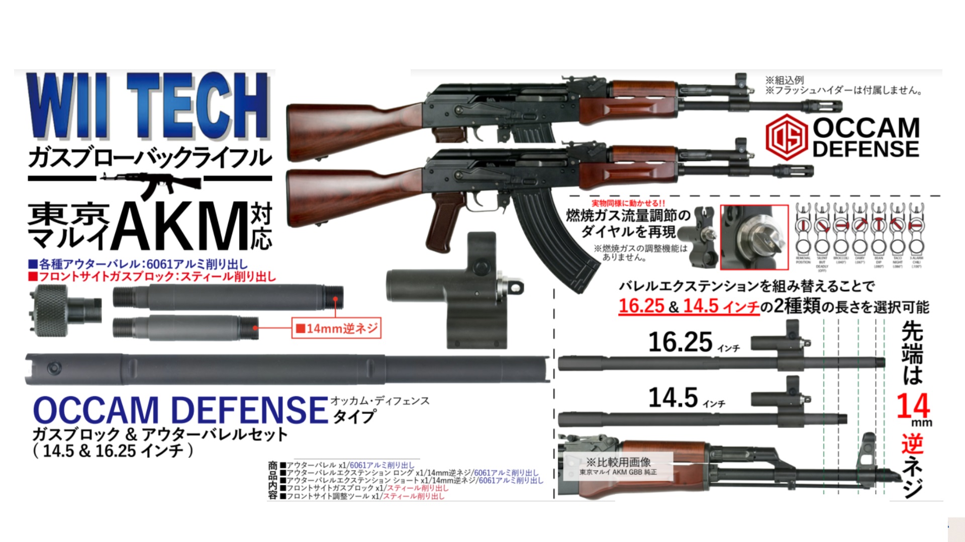 東京マルイ AKM GBB 全部盛り 値下げ歓迎 Tokyo Marui] AKM Airsoft GBB Rifle[2021 Ver.] – SIXmm (6mm)