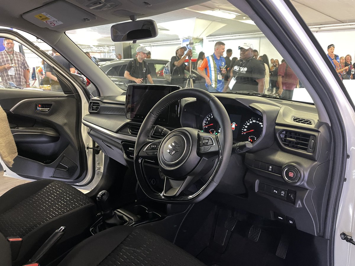 Hot off the press. Meet the new Suzuki Swift on South African soil. It features a new 60 kW 1.2L 3-cylinder, and will make its public debut at the Festival of Motoring 2024. With three trims—GL, GL+, and GLX—the Swift offers manual or CVT transmissions, LED lighting, and up to…