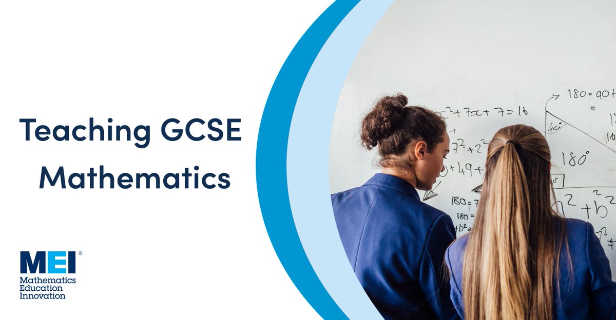 Are you new to teaching GCSE Mathematics?

Boost your confidence in GCSE maths and get a taste of higher-tier content
Discover innovative teaching strategies for topics like probability, quadratics, and more!
Starts 24 Sept! 

Find out more 👉 ow.ly/uhxh50SRVXf