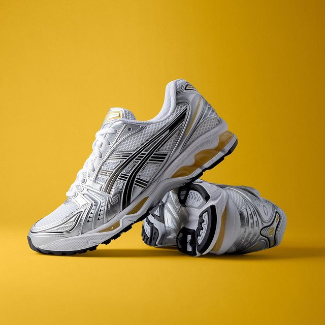 ASICS ゴルフシューズ ホワイト/イエロー ASICS ゴルフシューズ ホワイト/イエロー