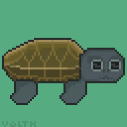 KyurenCore's tweet photo. My turtle Kuwi, the fastest aquarium escaper extraordinaire #ValGogh #PixelArt #Turtle https://t.co/giqHsp94WH