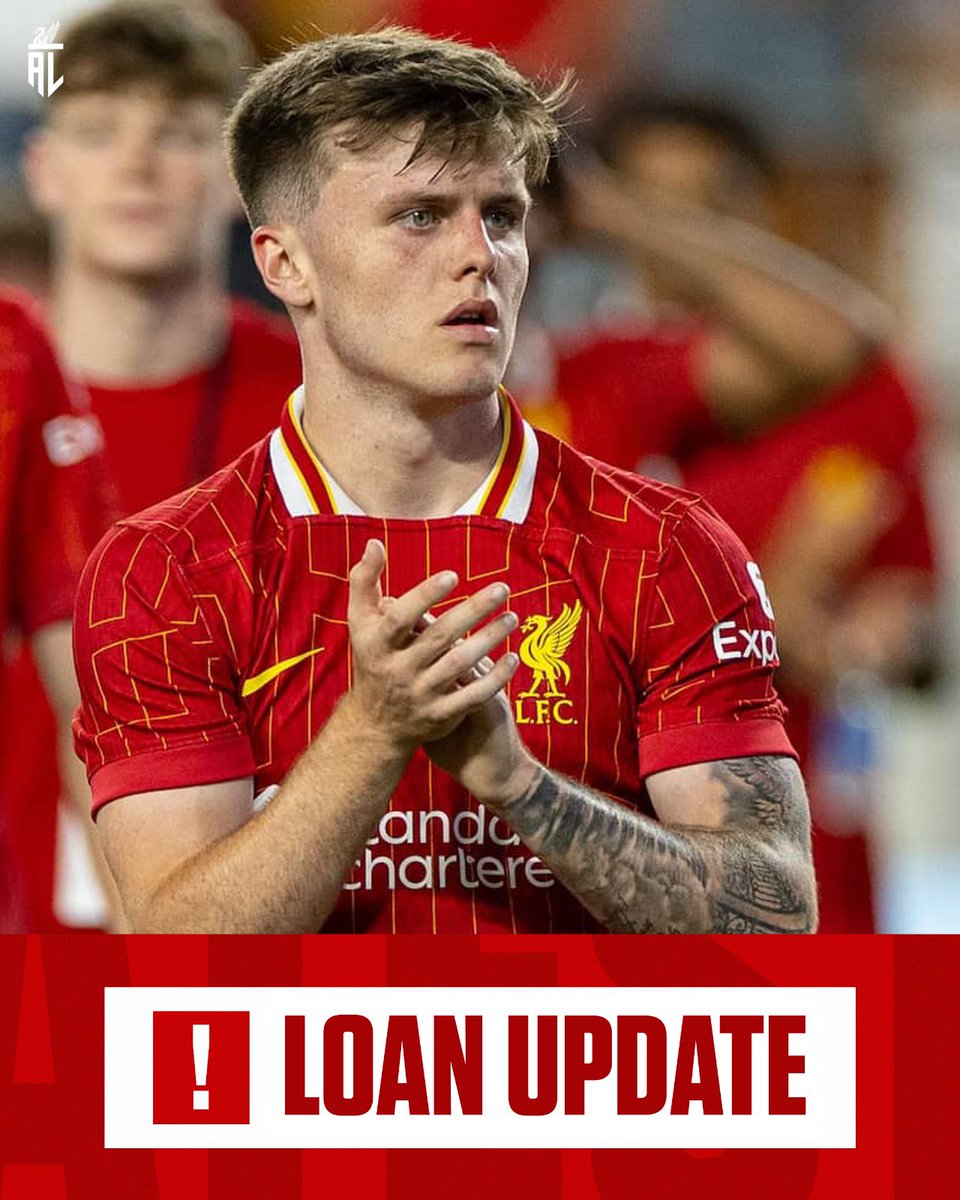 AnythingLFC_'s tweet image. 🟢 𝑩𝑹𝑬𝑨𝑲𝑰𝑵𝑮 𝑵𝑬𝑾𝑺

Hull City have found an agreement with Liverpool to sign Ben Doak on loan.

✍️ @DaveOCKOP