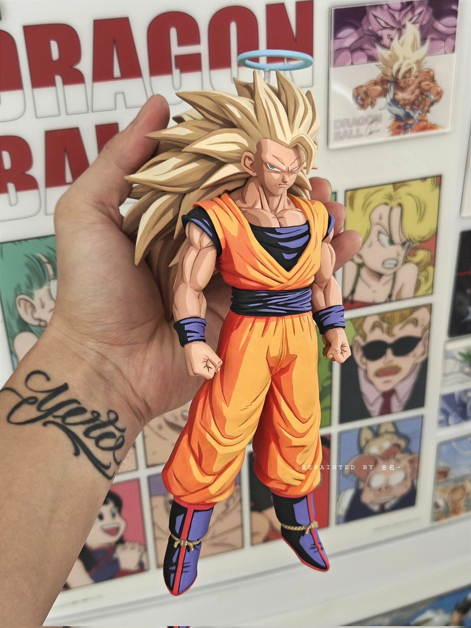 ドラゴンボール ハイヤードラゴン ジオラマ リペイント アーカイブス ドラゴンボール アーカイブス◼️孫悟飯&ハイヤードラゴン(新品