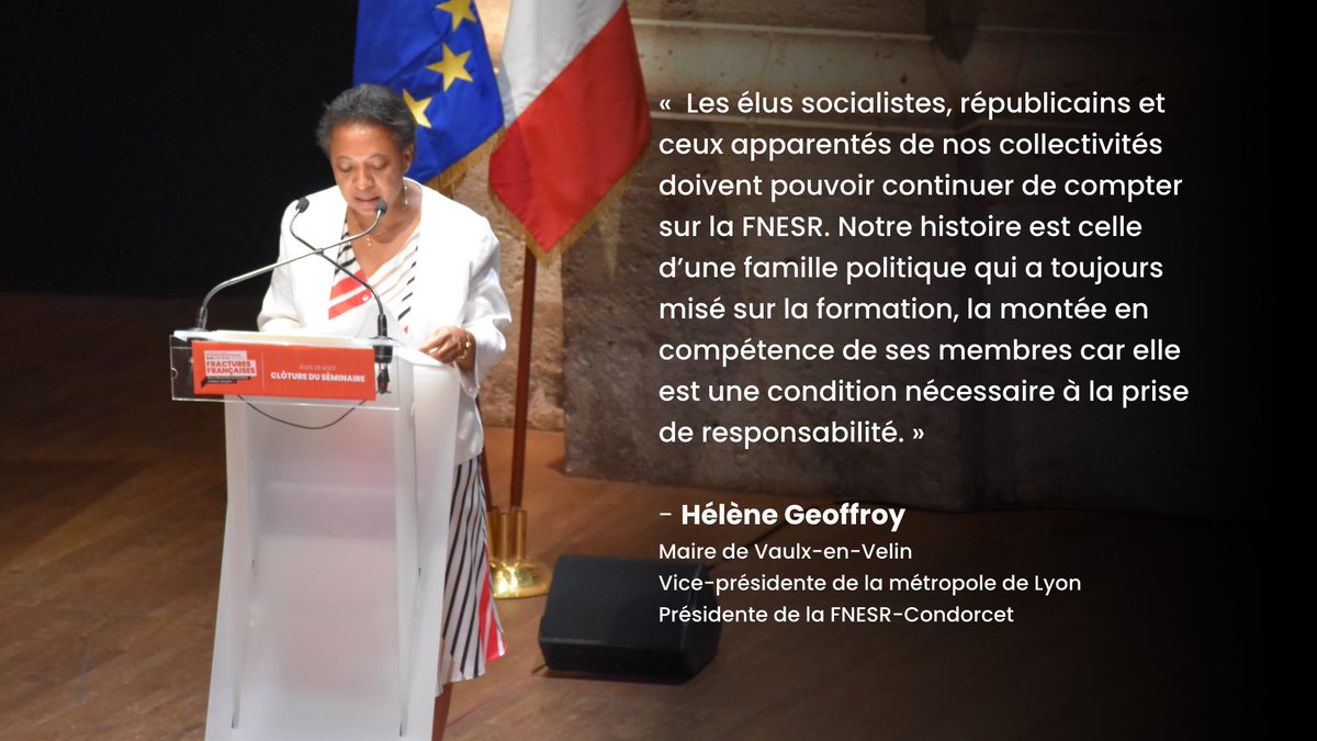 FNESR-Condorcet (@fnesr_condorcet) on Twitter photo « Les élus socialistes, républicains et ceux apparentés de nos collectivités doivent pouvoir continuer de compter sur la FNESR. »
- <a href="/HeleneGeoffroy/">Hélène Geoffroy</a> « Les élus socialistes, républicains et ceux apparentés de nos collectivités doivent pouvoir continuer de compter sur la FNESR. »
- <a href="/HeleneGeoffroy/">Hélène Geoffroy</a>