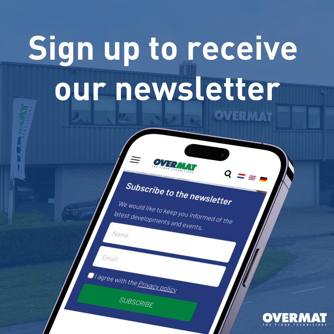 Overmat's tweet image. 𝐎𝐯𝐞𝐫𝐦𝐚𝐭 𝐚𝐧𝐝 𝐅𝐥𝐨𝐨𝐫𝐬𝐞𝐫𝐯𝐢𝐜𝐞 𝐚𝐫𝐞 𝐜𝐨𝐧𝐬𝐭𝐚𝐧𝐭𝐥𝐲 𝐨𝐧 𝐭𝐡𝐞 𝐦𝐨𝐯𝐞!
Would you like to stay updated on the latest news, events, and developments within our company? Subscribe to our newsletter and stay informed! English &amp;gt; bit.ly/newsletterover…