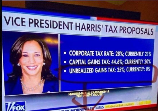 bushelsnbarrels's tweet photo. Maybe the third one wont bother you (for now) because of your net worth. The first will continue to drive businesses (jobs) out of the country and make goods/services more expensive. The second will destroy your stock market savings. https://t.co/3S6ZOwc6vc