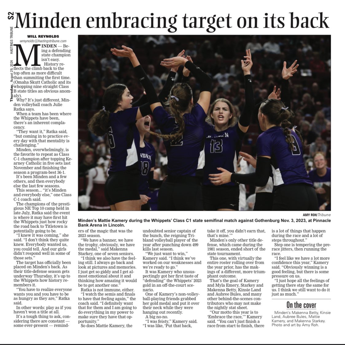 It’s that time… our <a href="/TriblandSports/">TriblandSports</a> fall sports preview section is out this morning. Lots of hours <a href="/NickBlasnitz/">Nick Blasnitz</a> and myself invested into these 40 pages. Pretty proud of how it came together: hastingstribune.com/eedition/ #nebpreps