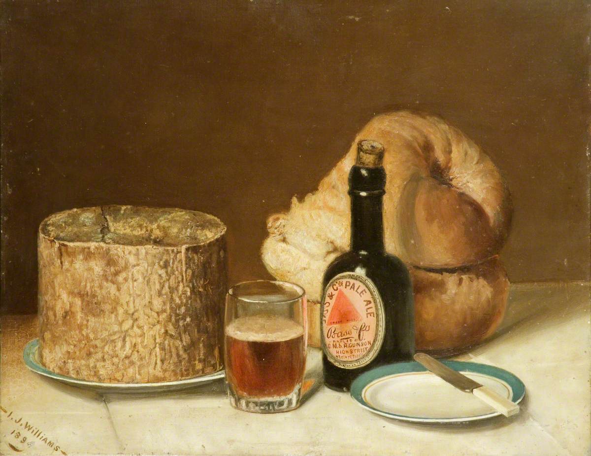 Today's #OnlineArtExchange is still life for <a href="/PallantGallery/">Pallant House Gallery</a>'s 'The Shape of Things: Still Life in Britain'. 

We've not had lunch yet so couldn't resist this.

🖼 Still Life by Isaac John Williams (1876–1939)
🏛 <a href="/Museum_Cardiff/">Amgueddfa Caerdydd</a>