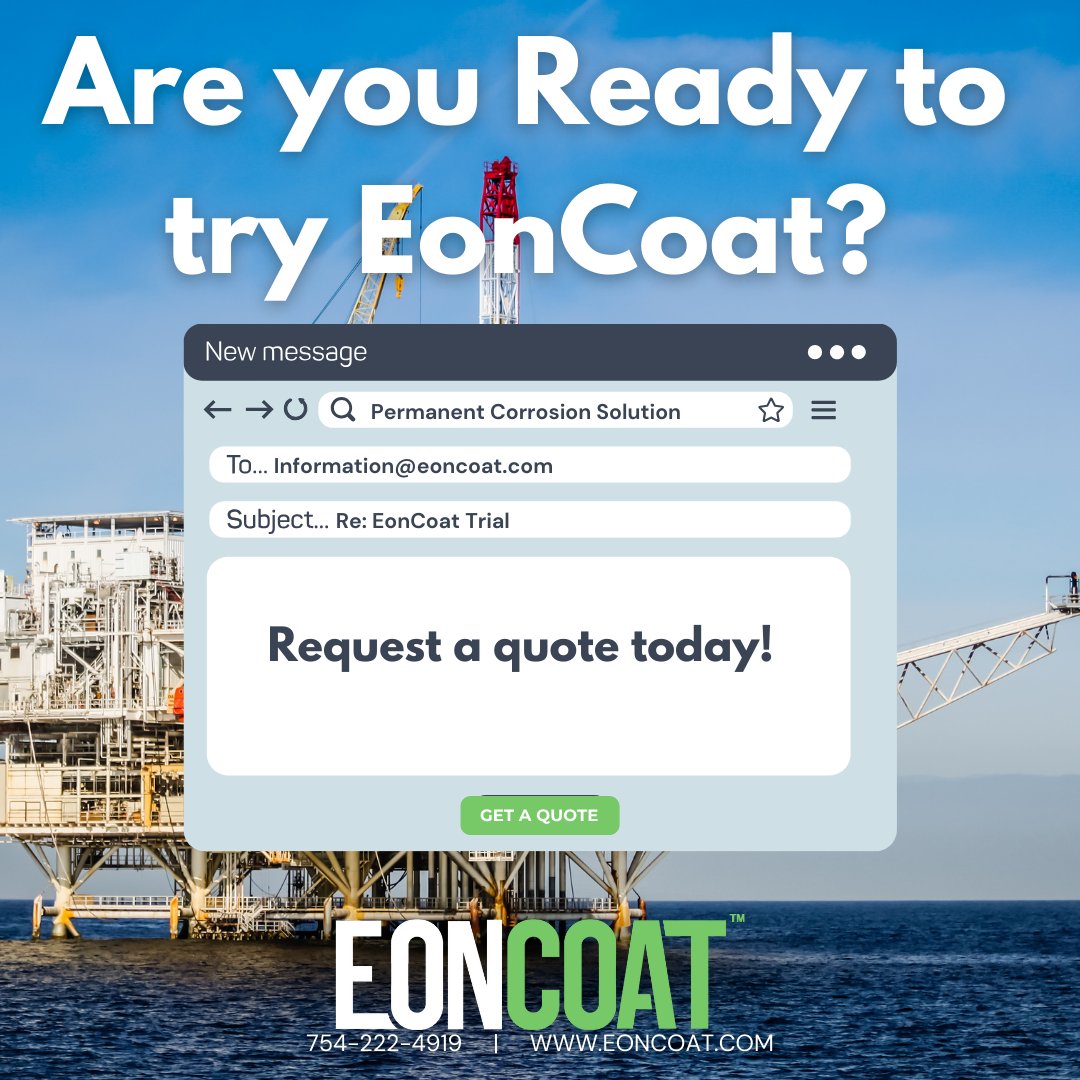 EonCoat's tweet image. 🔩 EonCoat’s formula bonds with carbon steel, providing permanent protection against rust and reducing maintenance. 

Contact us today to learn more by clicking the link in our bio.

#CorrosionProtection #EonCoat #SteelProtection #Innovation #LongTermSafety